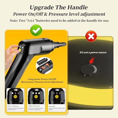 Steam Cleaner, 3-Level Adjustable Handle - Image 2