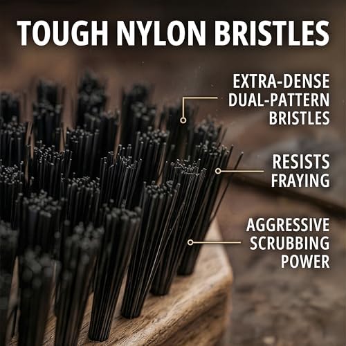 Heavy-Duty Boot & Cleat Brush – Tough Bristle Scrubber - Image 3