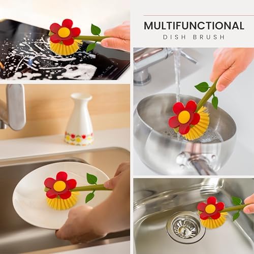 Vigar Flower Power Dish Brush - Image 5