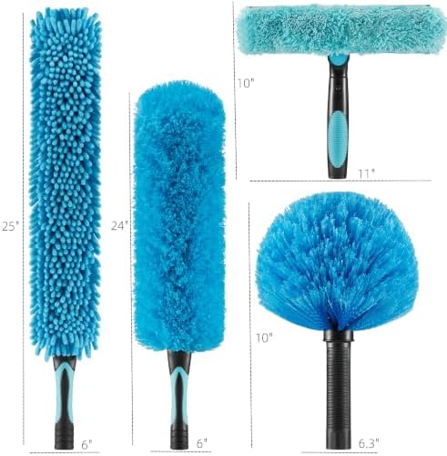 Ceiling Fan Cobweb Duster Kit Fits Threaded Extension Pole - Image 3