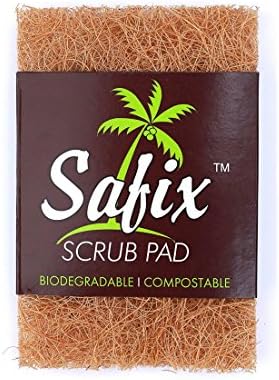 Safix Natural Non-Scratch Multi-Purpose Coconut Scrub-Pad by Safix+Scrub+Pad