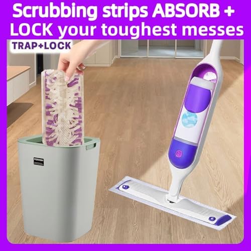 Disposable Mopping Pad Refills for PowerMop Multi-Surface Mopping Pad Refills - Image 6