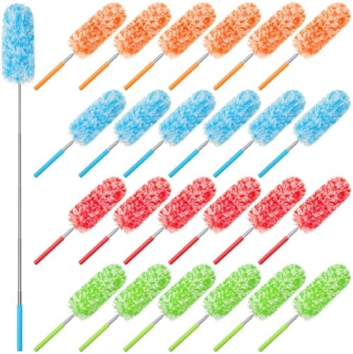 Tanlade 24 Pcs Microfiber Feather Dusters by Tanlade