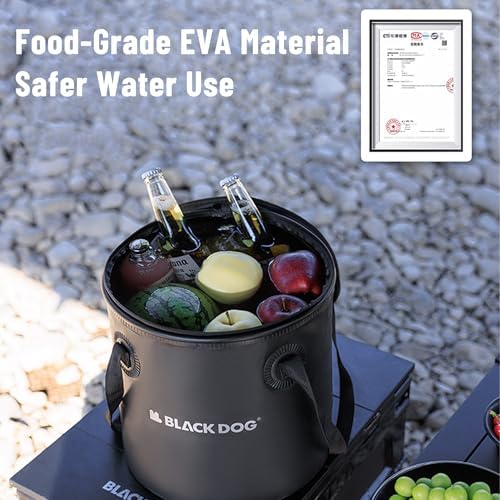 Blackdog 5 Gallon Camping Collapsible Bucket - Image 4