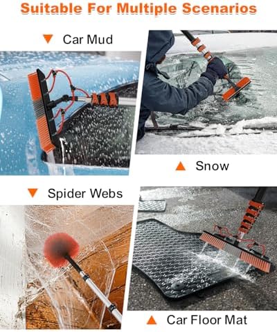 30Ft Reach Solar Panel Cleaning Brush Kit - Image 6