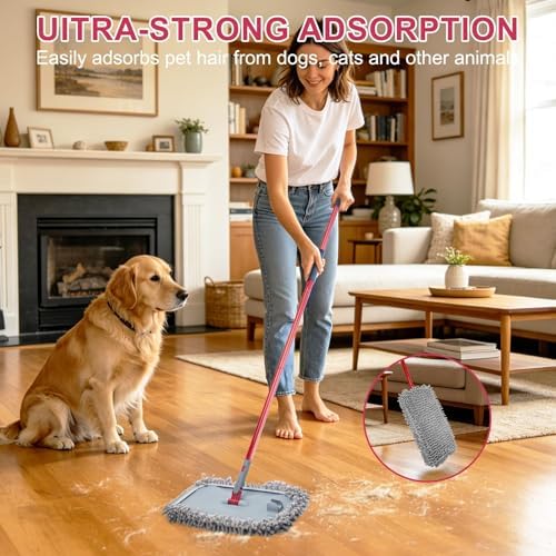 KeFanta Large Microfiber Flat Mop - Image 2