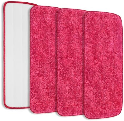 KEEPOW 4 Pack Replacement Mop Pads Compatible by iKEEPOW