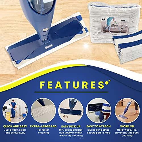 24-Pack Disposable Microfiber Pads - Image 3