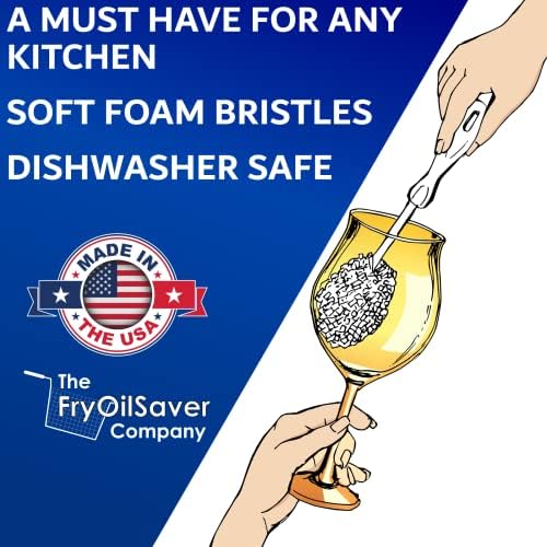 Foam Goblet Wine Glass Cleaner Brush - Image 4