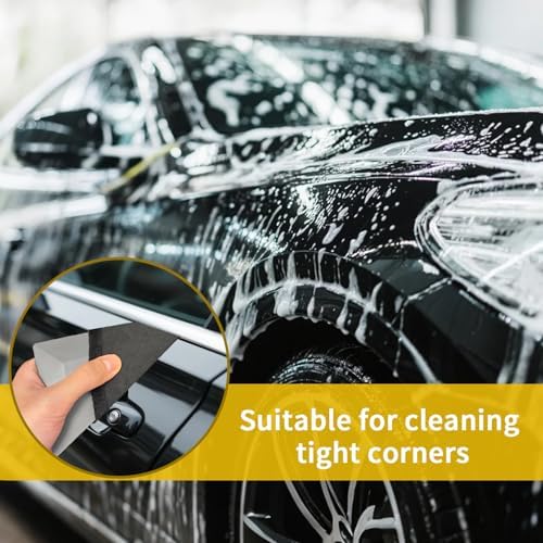 5 PCS Window Tint Squeegee Triangle Contour Squeegee Window Tint Tools Card - Image 6