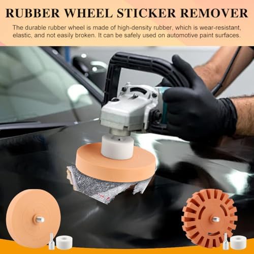 Decal Remover Eraser Wheel Tool Kit - Image 4