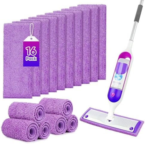 GLIMGLINT Reusable Microfiber Mop Pads Compatible by Unknown