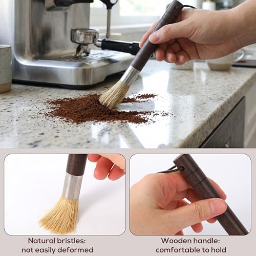 15pcs Coffee Grinder Cleaning Brush Set, Espresso Machine Cleaning Brush Kit - Image 4