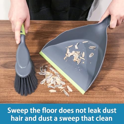 WDDBHSKN Dust pan Broom Dustpan Brush - Image 2
