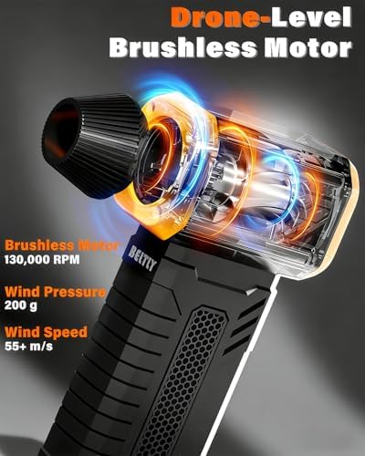 FT08 Compressed Air Duster, 1-10 Stepless Speed Adjustable - Image 5