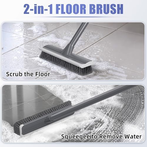 2 in 1 Floor Scrub Brush: Deck Brush - Image 2