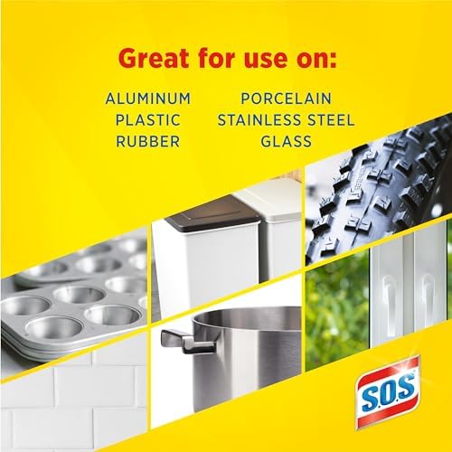 S.O.S Steel Wool Soap Pads, Lemon Fresh - Image 7