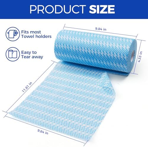 Disposable Cleaning Rolls Handi Wipes Reusable Cleaning Cloths Reusable Dry - Image 7