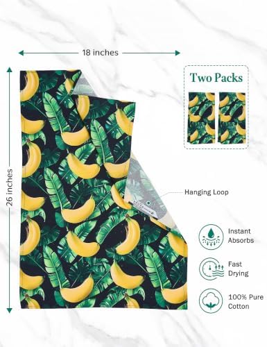 Flour Sack Kitchen Towels 2 Pack, 18x26 Inch - Image 3