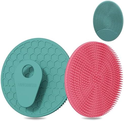 INNERNEED Silicone Body Scrubber Gentle Exfoliating Brush Set by INNERNEED