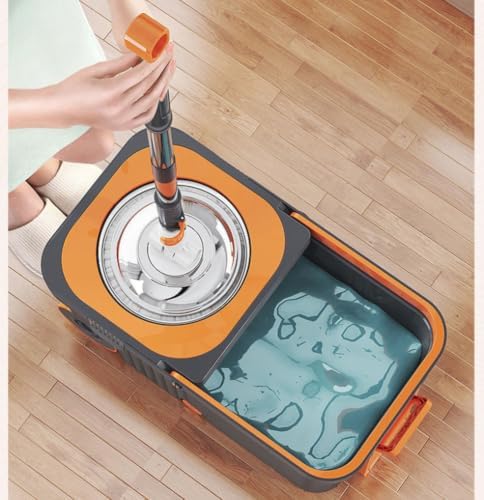 Spin Mop And Bucket Set Dual Mop Heads - Image 5
