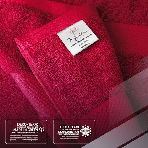 Infinitee Xclusives 100% Ring-Spun Cotton Bath Towels - Image 5
