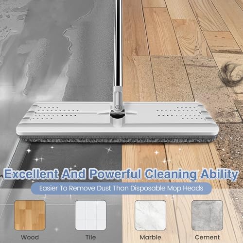 6 Pack Flat Mop Pads for Joymoop Mop and Bucket Set - Image 3