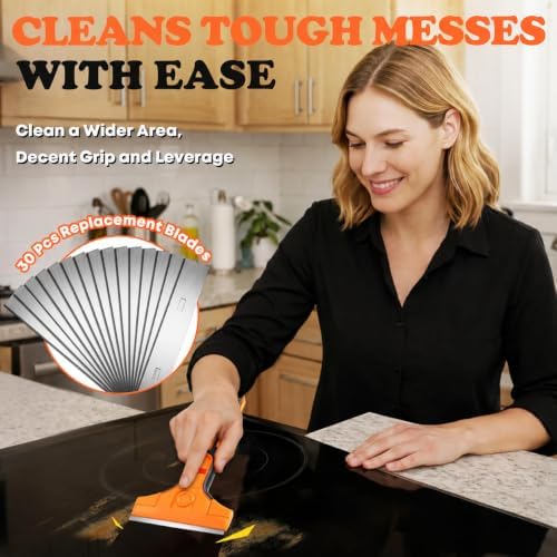 JETMORE 2 Pack Window Scraper Floor Scraper - Image 3