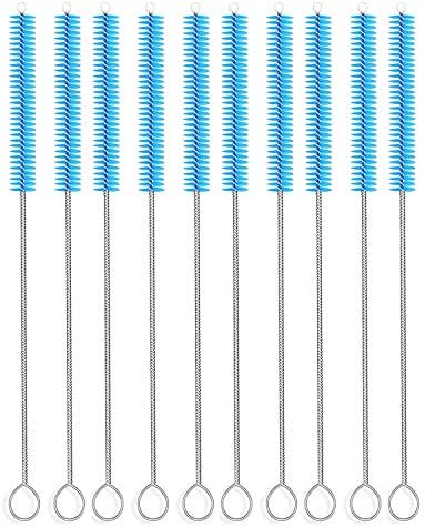 Long Straw Brush Cleaner, Flexible Nylon Tube Cleaning Brushes by DESIN