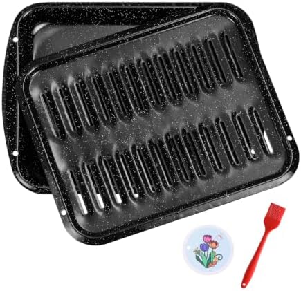 Broiler Pan & Roasting Rack Set by Unknown