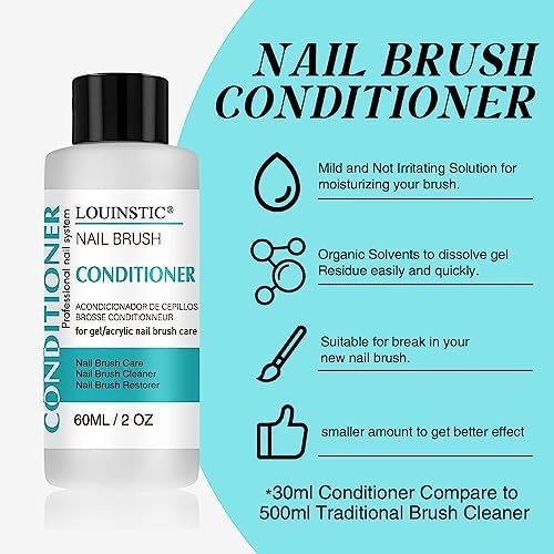 Nail Art Brush Cleaner 2 oz - Image 4
