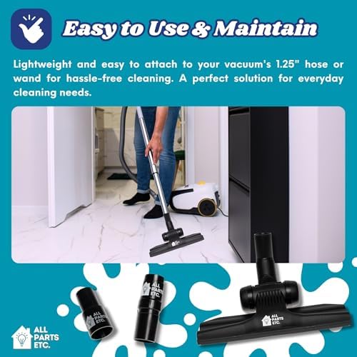 Vacuum Attachments for 1.25" Vacuum Cleaner | Gulper Floor Tool for Hoover - Image 5