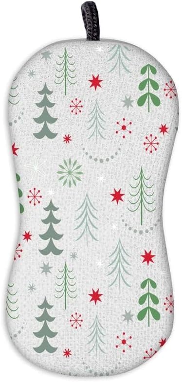 MUkitchen Holiday Print Kitchen Sponge by M%C3%BCkitchenKitchenEssentials