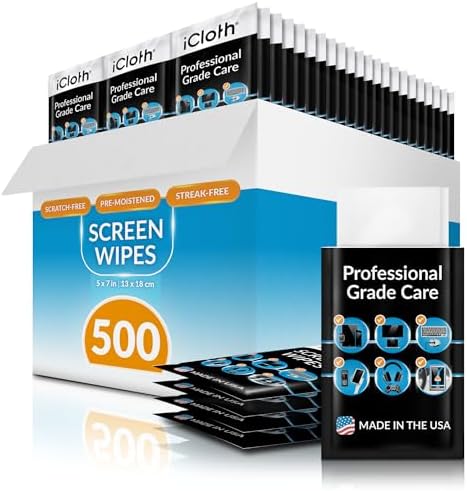 iCloth Large Screen Cleaning Wipes by iCloth