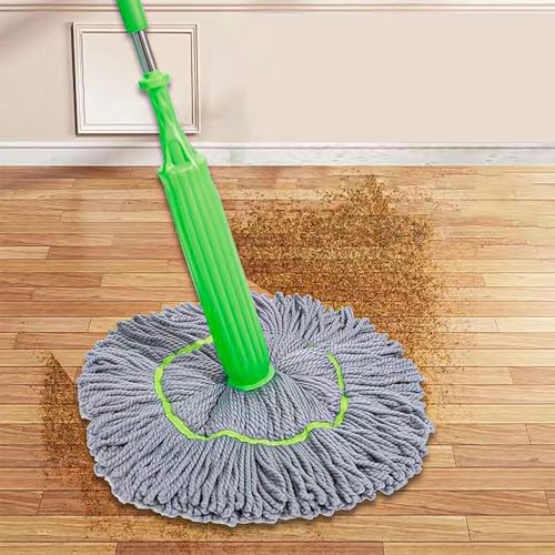 Generic 2 in 1 Dehydrated Mop, Self Wringing, Microfiber Head - Image 4