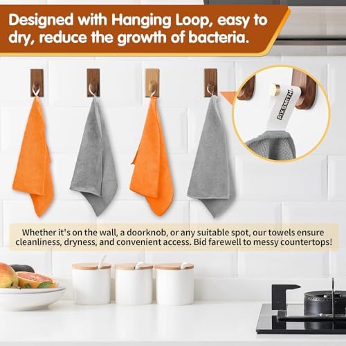 FIXSMITH Microfiber Cleaning Cloth -Pack of 24, Highly Absorbent Cleaning Rags - Image 3