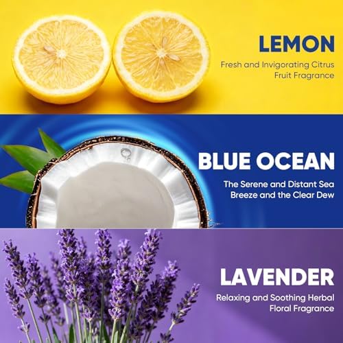 90Ct Aromative Toilet Brush Refills, Toilet Bowl Cleaner Refills, 3 Scents - Image 4