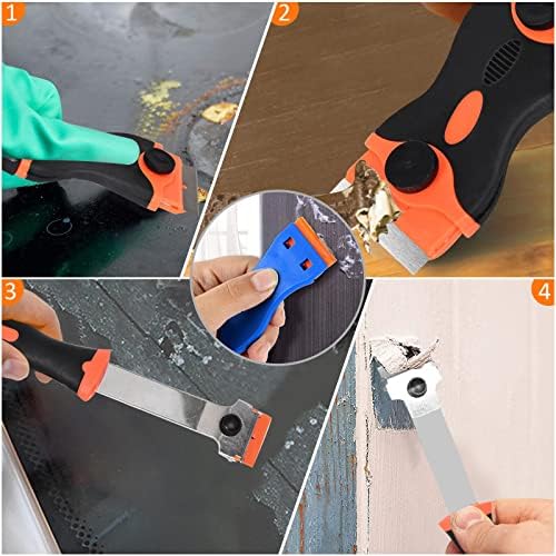 3 Pack Razor Blade Scraper Tools, - Image 6