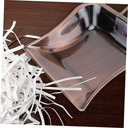 Healifty Brass Dustpan Small Metal Dust Pan - Image 2