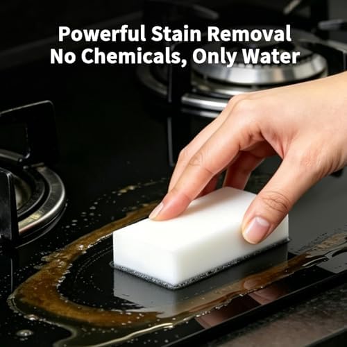 Extra Thick Magic Eraser Sponge, Melamine Cleaning Pads, 10 Pack - Image 7