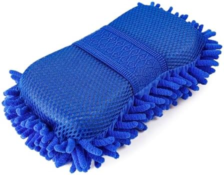 Microfiber Car Wash Sponge, Scratch-Free Vehicle Washing Mitt by Unknown