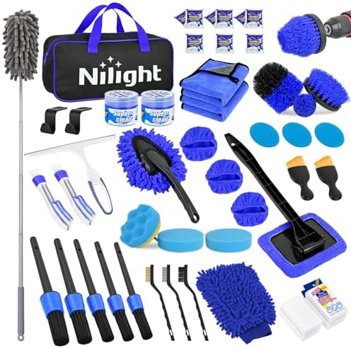 Nilight 52PCS Car Detailing Kit by Nilight