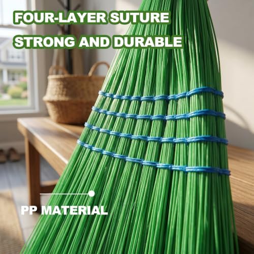 70.5" Heavy Duty Stiff Bristle Broom - Image 7