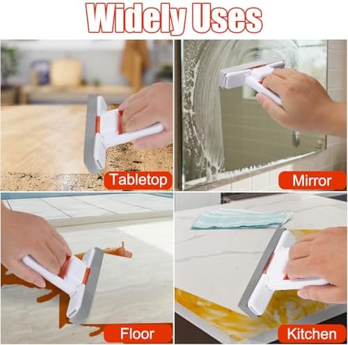 Juome 3Pcs Mini Foldable Desktop Mop - Image 6