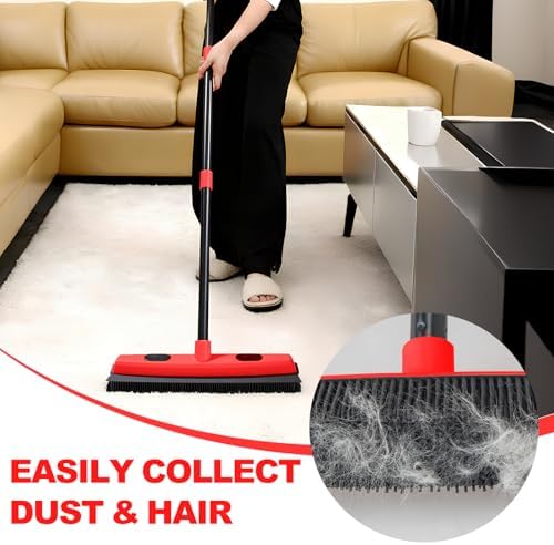 Rubber Broom for Pet Hair Removal - Image 2