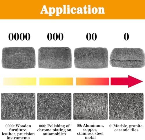 MAQIHAN Steel Wool Pads 0000 30pcs - Image 2
