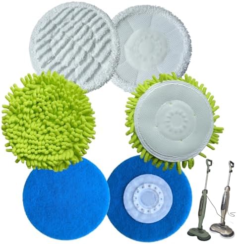 S7000/S8201 Steam and Scrub Mop Replacement Pads by HXZIYI