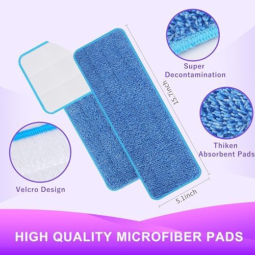 Reusable Power Mop Refill Pads for Swiffer Power Mop Starter Kit - Image 3