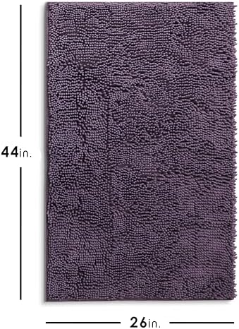 Hearth & Harbor Bathroom Rugs, Chenille Bath Mat - Image 2