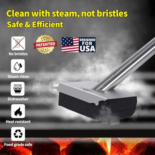 XUDAKAIXIN Grill Brush Bristle Free - Image 3